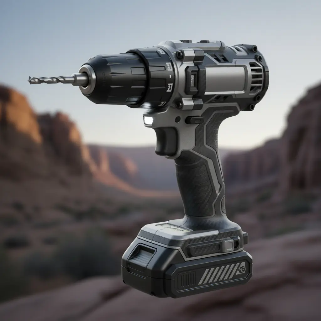 Compact travel drill