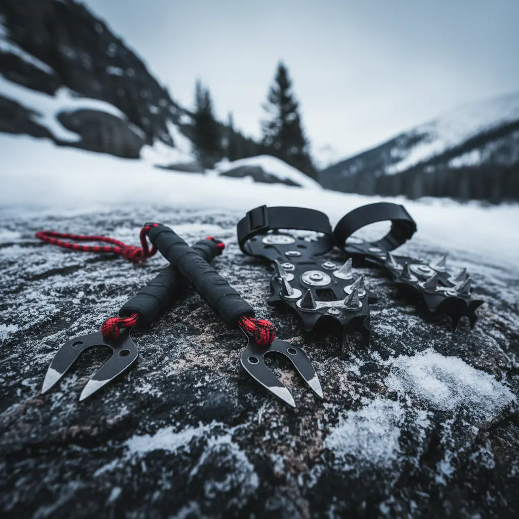 Ice safety picks and cleats