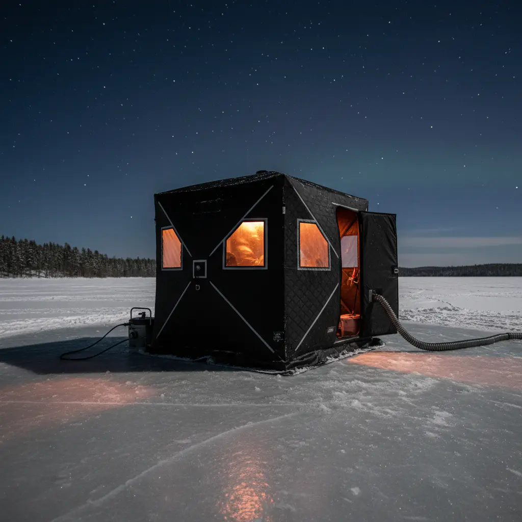 Thermal ice shelter